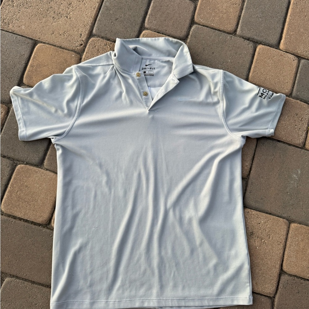Nike Men's Gray Polo Shirt